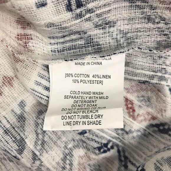 Paper Heart Striped Boho Tunic dress Size Medium - Picture 8 of 8